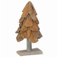 vidaXL K&uuml;nstlicher Weihnachtsbaum Weihnachtsbaum mit St&auml;nder Braun 61 cm...