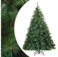 vidaXL K&uuml;nstlicher Weihnachtsbaum K&uuml;nstlicher klappbarer Weihnachtsbaum Gr&uuml;n...