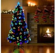 vidaXL K&uuml;nstlicher Weihnachtsbaum, K&uuml;nstlicher Weihnachtsbaum Gr&uuml;n 120 cm PVC