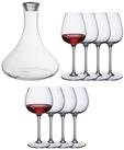 Villeroy & Boch Gl&auml;ser-Set PURISMO WINE Rotweingl&auml;ser + Karaffe 9er Set,...
