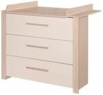 roba&reg; Wickelkommode Momo mit abnehmbaren Wickelansatz - Cashmere mit Dekor...