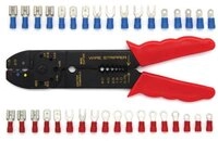 Velleman Rohrzange CRIMPZANGE MIT 80 QUETSCHVERBINDERN, 1-tlg.