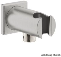 Grohe Brausegarnitur GROHE Rainshower Wandanschlussbogen eckige Rosette...