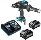 Makita Akku-Schlagbohrschrauber HP 003 GM201 Schlagbohrschrauber 40 V 180 Nm + 2x
