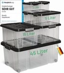 Novaliv Aufbewahrungsbox 30542-ANT-S1 (1 St), Novaliv 7 tlg Sparset
