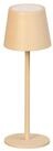 FH Lighting LED Tischleuchte ROXI, H 27,5 cm, Sandfarben, Kunststoff, Anpassung...