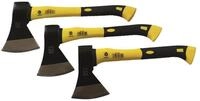 VaGo-Tools Axt Axt Beil Spaltaxt Holzaxt 600 800 1000g 3 tlg Set