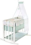 roba&reg; Beistellbett roba Stubenbett 4 in 1 Woodland Buddies