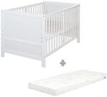 roba&reg; Babybett EASY SLEEP 70 x 140 cm - umbaubar zum Juniorbett - Gitterbett...