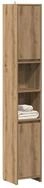 vidaXL Schrankmodule Badschrank Artisan-Eiche 30x30x183,5 cm Holzwerkstoff