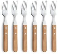 Amefa Steakbesteck PIZZA (6-tlg), 6 Personen, 18/0 Pakkaholz, sp&uuml;lmaschinenfest