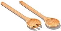 OXO Good Grips Salatbesteck Salatbesteck aus Buchenholz &ndash; 2-teiliges Set (1-tlg)