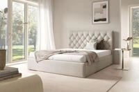 Selsey Polsterbett AUREVIA, Polsterbett mit Bettkasten, Velours, Lattenrost, 3