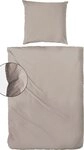 Primera Bettw&auml;sche Primera Stone-Washed Flanell, Flanell, 2 teilig,...