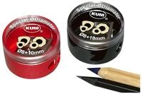 KUM Anspitzer KUM Spitzdose doppelt 3-Kant KUM 208-M2 f. sort.
