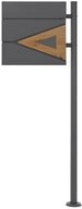 ML-DESIGN Standbriefkasten Wandbriefkasten Briefkasten Postkasten mit...