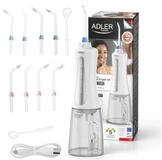 ADLER EUROPE Munddusche AD 2185 kabellos elektrischer Zahnzwischenraumreiniger,