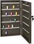ALCO Schl&uuml;sselkasten Schl&uuml;sselschrank Stahlblech 270x50x390mm f&uuml;r 68...
