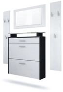 Vladon Garderoben-Set Malea, (Garderobenset bestehend aus 1 H&auml;ngeschuhschrank,...