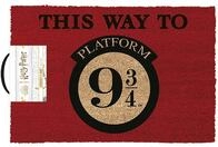 Harry Potter Fu&szlig;matte Harry Potter Fu&szlig;matte This Way to Platform 9 3/4