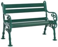 Blome Gartenbank Landhausbank Linderhof 1-Sitzer, Wei&szlig;
