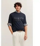 bugatti T-Shirt mit einem bugatti-Print