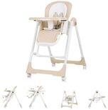 Chipolino Kombihochstuhl Hochstuhl 2 in 1 Milk Shake, verstellbar, Babyschaukel,