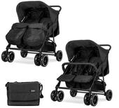 Lorelli Zwillingswagen Zwillingskinderwagen TWIN, Wickeltasche...
