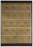 MIRJAN24 Kleiderschrank Lino IV (Schiebet&uuml;renschrank mit Kleiderstange)