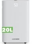 LEENON Luftentfeuchter Luftentfeuchter Elektrisch,Timer,12L/24H, leise 36dB