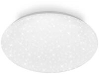 Briloner Leuchten LED Deckenleuchte LED Deckenlampe Dimmbar Sternenhimmel, LED...