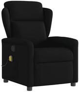 vidaXL Sessel Massagesessel Schwarz Stoff (1-St)