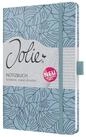 Sigel Notizbuch SIGEL JN353 Notizbuch Jolie - Blue Monstera - liniertt - 80...