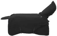 vidaXL Tierdecke Pferdedecke Dunkelgr&uuml;n und Schwarz 95 cm Polyester