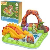 BESTWAY Luftmatratze Wasserspielplatz mit Dinosauriern und Vulkanb&auml;llen Bestway