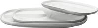 M&Auml;SER Servier-Set Isora, Platten Set, aus Keramik, Keramik, (3-tlg)