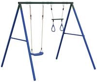 vidaXL Spielturm Schaukel-Set mit Schaukelsitz und Trapez