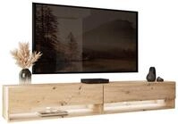 Lookway Lowboard CALANTE LOFT 180 cm RTV H&auml;ngeschrank mit LED-Beleuchtung