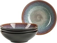 M&Auml;SER Suppenteller TEONA, Teller Set, Steinzeug, (4 St)