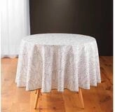 Douceur d'int&eacute;rieur Tischdecke Runde Tischdecke mit Muster SOLEA, &Oslash; 180 cm