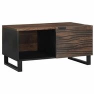 vidaXL Couchtisch Couchtisch Walnuss 80 x 50 x 40 cm Holzwerkstoff (1-St)