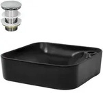LuxeBath Waschbecken Waschtisch Aufsatzwaschbecken aus Keramik f&uuml;r Badezimmer /