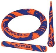 Sunflex Badespielzeug Tauchset Funky Scribble, Tauchkugel Tauchstab Tauchspiel