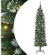 vidaXL K&uuml;nstlicher Weihnachtsbaum K&uuml;nstlicher schlanker Weihnachtsbaum Gr&uuml;n...