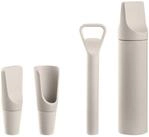 blomus Weinflaschen&ouml;ffner Zubeh&ouml;r-Set -ILO- Flaschen&ouml;ffner, Ausgie&szlig;er, Verschluss