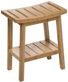 5five Simply Smart Dusch- und Badhocker Badhocker BAMBOO mit Ablage