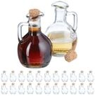 relaxdays Vorratsglas Flaschen zum Bef&uuml;llen 24er Set 150 ml, Glas