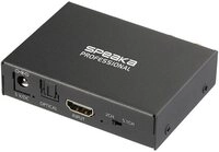 SpeaKa Professional SP-HDS-300 2 Port HDMI-Splitter Ultra HD-f&auml;hig, mit...