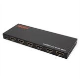 ROLINE 4K HDMI Switch, 5-fach Audio- & Video-Adapter, mit Fernbedienung
