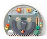 Classic World Motorikbrett Classic World - Aktivit&auml;tsbrett Auto - 29x23,5x6,7cm - ab